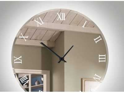 Designer clock mirror - ALHAMBRA