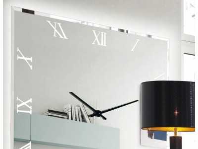 Espejo reloj cuadrado de diseño - ALDEIRE