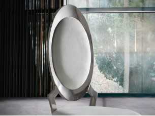 Chaise design avec structure en acier inoxydable - ASSALONE 2