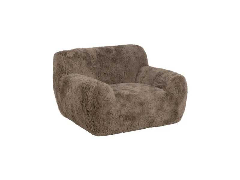 Fauteuil d'hiver tapissé - MYKONOS TAUPE