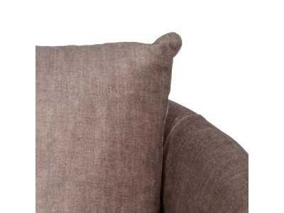 Sillón giratorio tapizado con base en acero lacado - ARUNDEL Sillón giratorio tapizado con base en acero lacado - ARUNDEL
