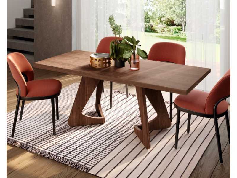 Fixed or extendable dining table - ABBADIA