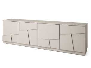 Design sideboard with lacquered baseframe - NAUGE ZÓCALO
