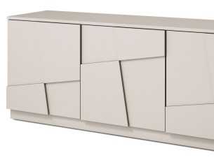 Design sideboard with lacquered baseframe - NAUGE ZÓCALO 2