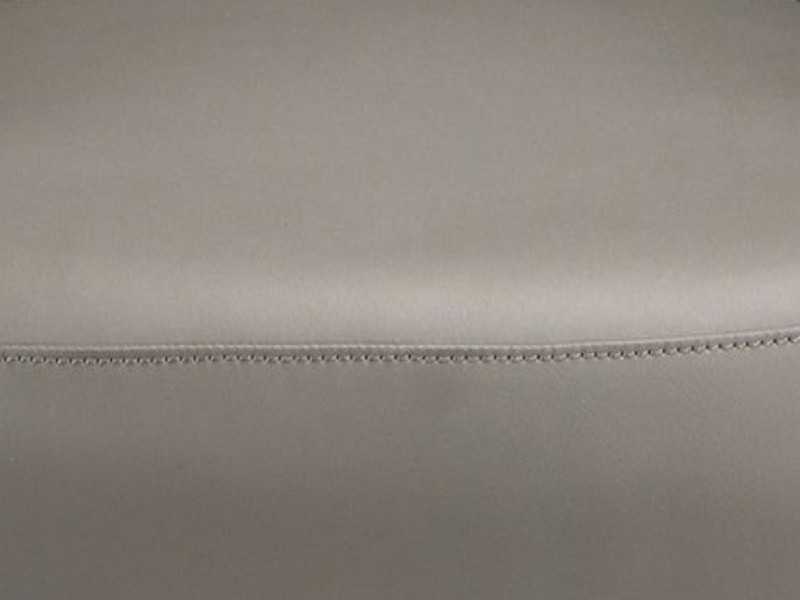 Designer chair upholstered in synthetic leather - AMAYA