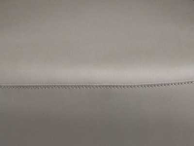 Designer chair upholstered in synthetic leather - AMAYA