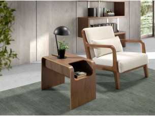 Walnut side table - VARENNA 2