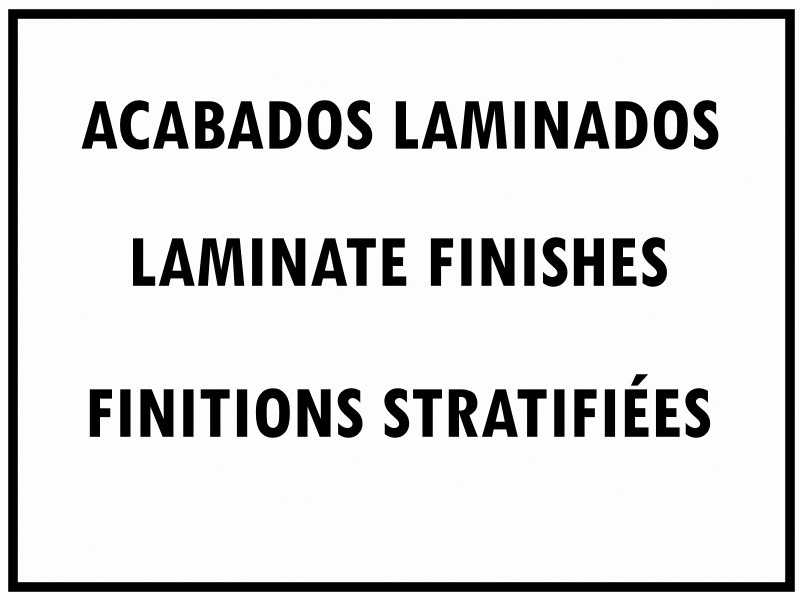 Consola de diseño con estructura en acero inoxidable lacado - LIGNES