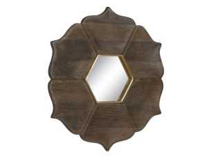 Designer mirror in solid wood - INDIE 2