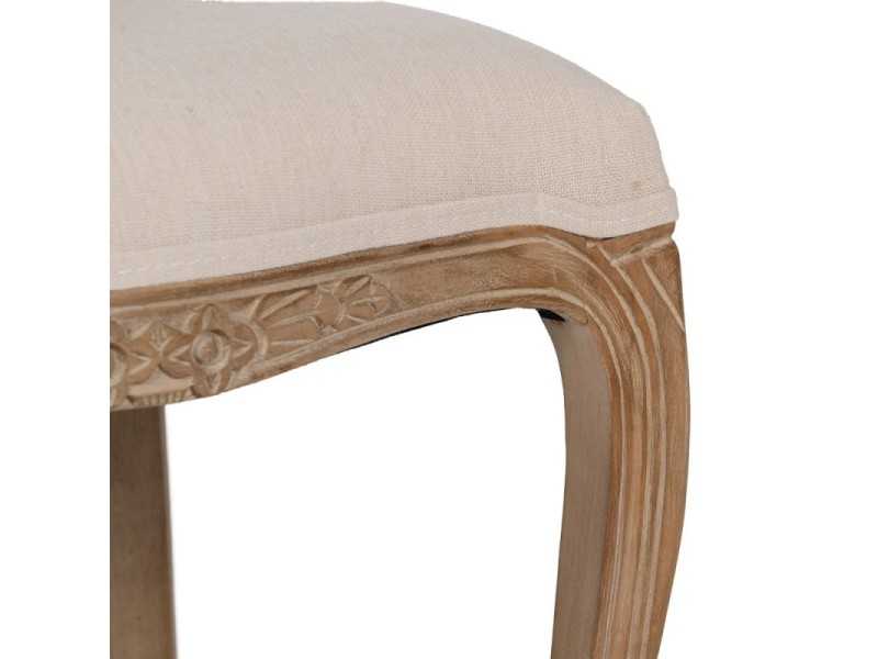 Classic solid wood chair with rattan backrest - CLASSIC RECTANGULAR