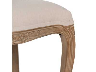 Silla clásica de madera maciza y respaldo de rattán - CLASSIC RECTANGULAR