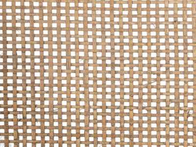 Silla clásica de madera maciza y respaldo de rattán - CLASSIC RECTANGULAR