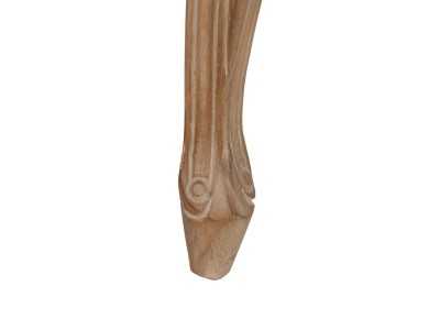 Silla clásica de madera maciza y respaldo de rattán - CLASSIC RECTANGULAR