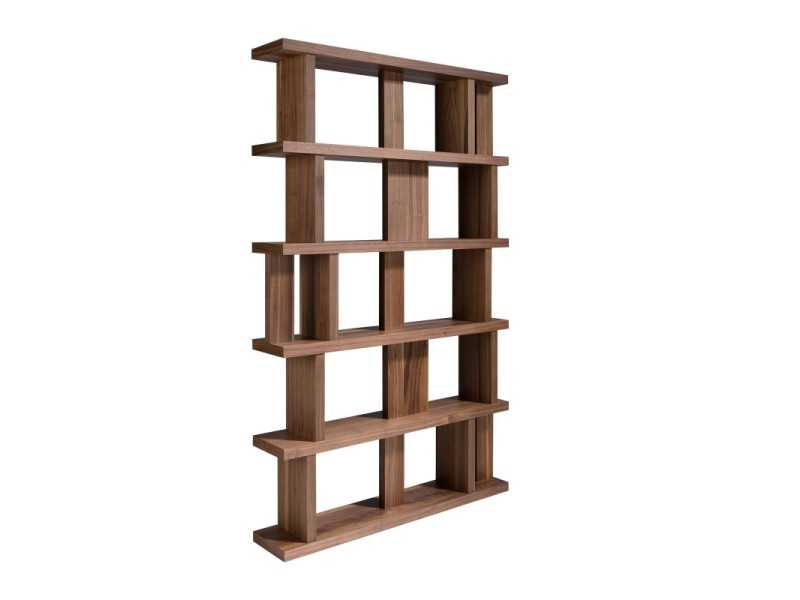 Walnut bookcase - BRUNO