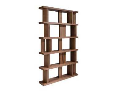 Walnut bookcase - BRUNO