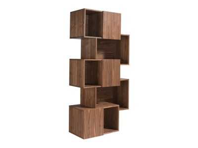Design shelving in walnut - LUC Design shelving in walnut - LUC