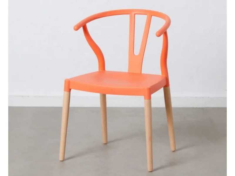 Outdoor and indoor chair - TRIAS NARANJA