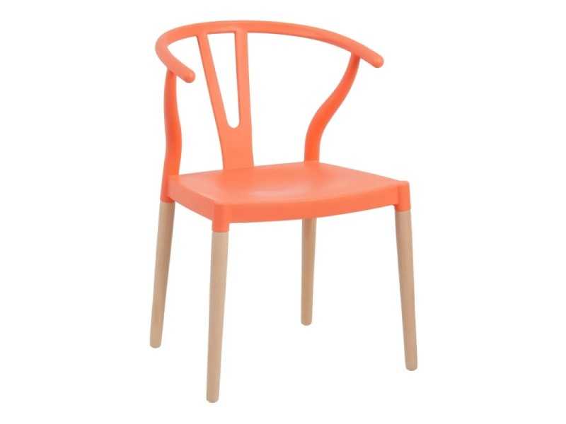 Outdoor and indoor chair - TRIAS NARANJA