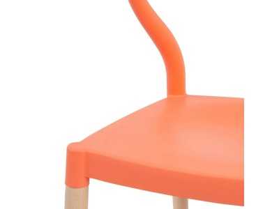 Silla de exterior e interior - TRIAS NARANJA