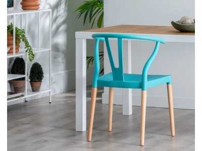 Outdoor and indoor chair - TRIAS AZUL
