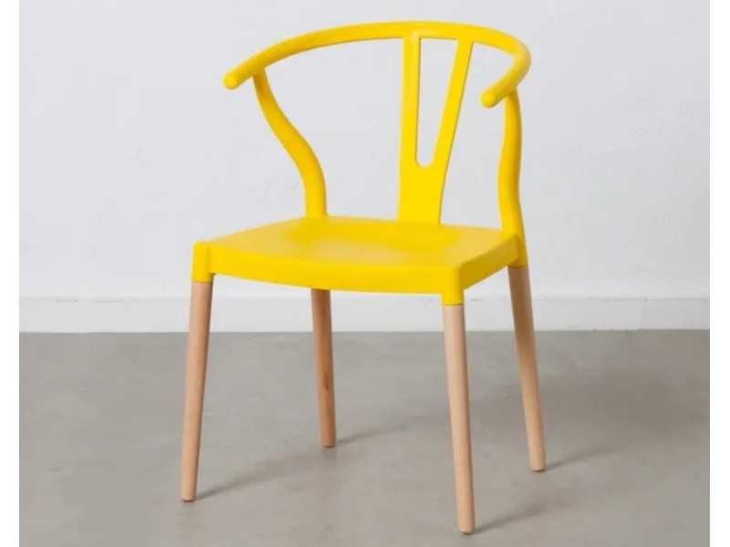 Outdoor and indoor chair - TRIAS AMARILLO