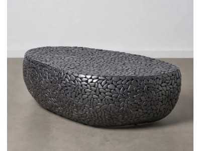 Table basse en fer - PIERRES