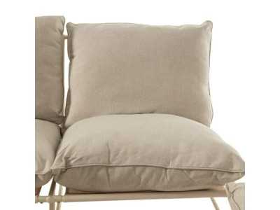 Garden set in lacquered steel - AMANDA