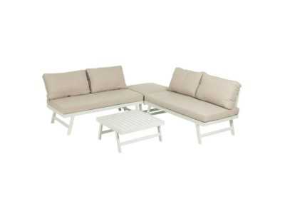 Garden set in lacquered aluminum - AVA