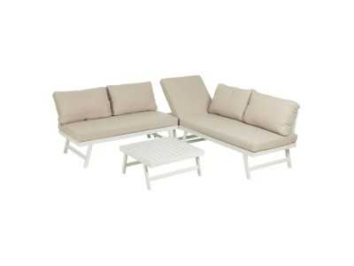 Garden set in lacquered aluminum - AVA