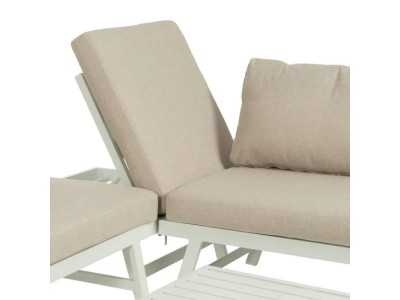 Garden set in lacquered aluminum - AVA