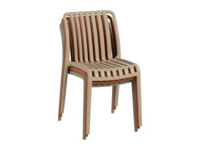 Silla de jardín - SOLEN BEIGE