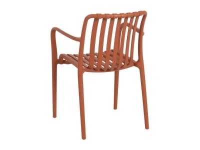 Silla con brazos de jardín - SOLEN TERRACOTA Silla con brazos de jardín - SOLEN TERRACOTA