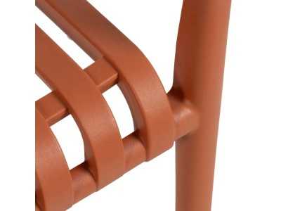 Silla con brazos de jardín - SOLEN TERRACOTA Silla con brazos de jardín - SOLEN TERRACOTA