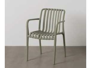 Chaise de jardin avec accoudoirs - SOLEN VERDE