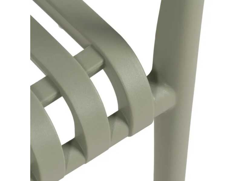 Silla con brazos de jardín - SOLEN VERDE
