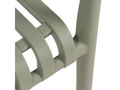 Silla con brazos de jardín - SOLEN VERDE Silla con brazos de jardín - SOLEN VERDE
