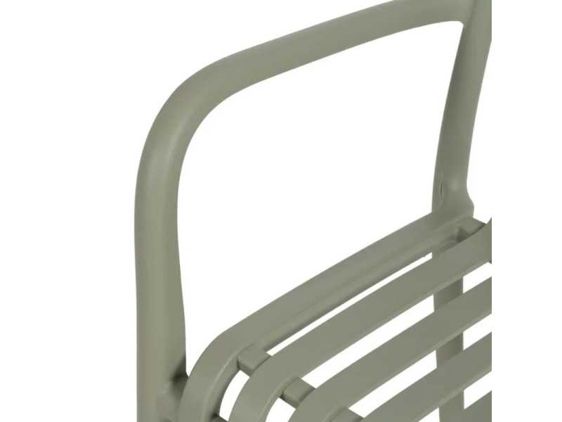 Silla con brazos de jardín - SOLEN VERDE