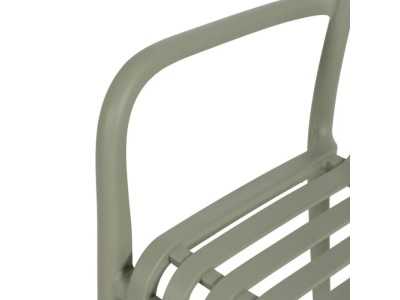 Silla con brazos de jardín - SOLEN VERDE Silla con brazos de jardín - SOLEN VERDE