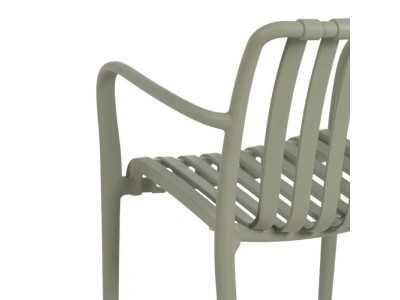Silla con brazos de jardín - SOLEN VERDE Silla con brazos de jardín - SOLEN VERDE