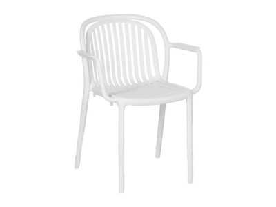 Chaise de jardin avec accoudoirs - ALIA BLANCO