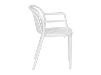 Chaise de jardin avec accoudoirs - ALIA BLANCO