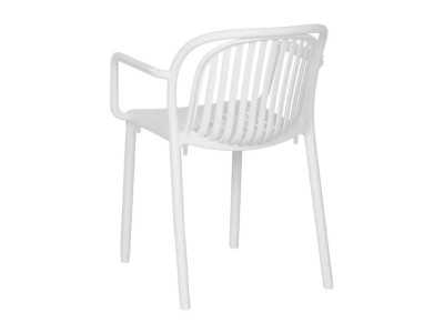 Chaise de jardin avec accoudoirs - ALIA BLANCO