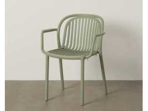 Garden chair with arms - ALIA VERDE