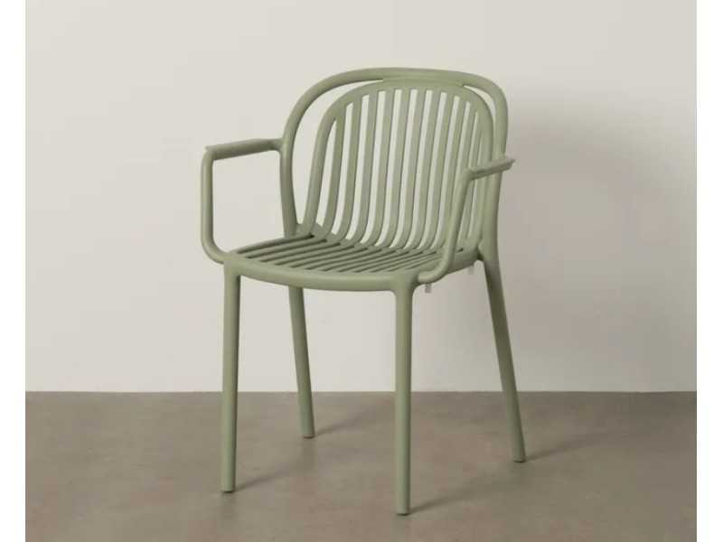 Garden chair with arms - ALIA VERDE