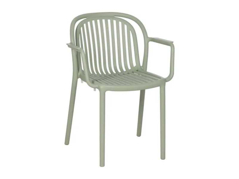 Garden chair with arms - ALIA VERDE