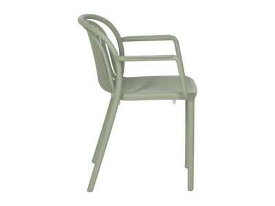 Garden chair with arms - ALIA VERDE