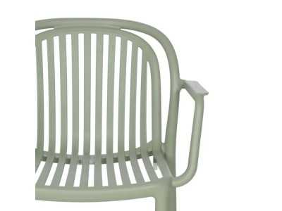 Garden chair with arms - ALIA VERDE