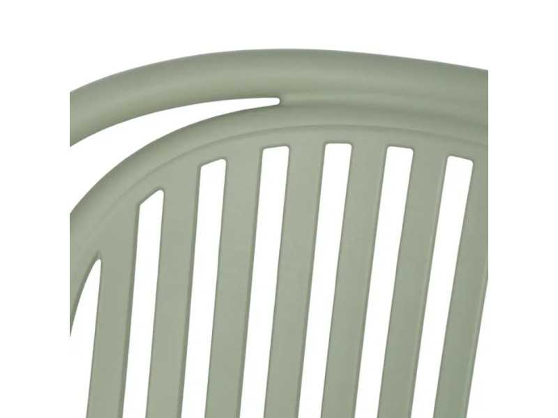 Silla de jardín con brazos - ALIA VERDE