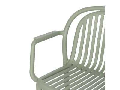 Garden chair with arms - ALIA VERDE