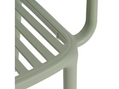 Garden chair with arms - ALIA VERDE